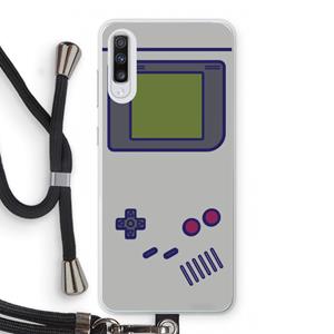 CaseCompany Game On: Samsung Galaxy A70 Transparant Hoesje met koord