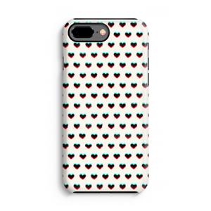 CaseCompany Hartjes: iPhone 8 Plus Tough Case