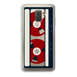 CaseCompany Here's your tape: Samsung Galaxy A8 (2018) Transparant Hoesje