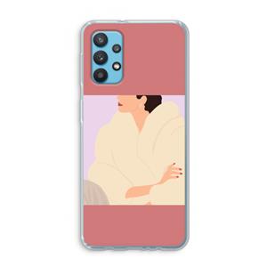 CaseCompany Cosy: Samsung Galaxy A32 4G Transparant Hoesje