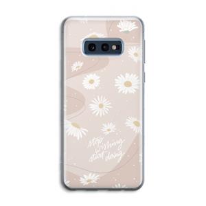 CaseCompany Daydreaming becomes reality: Samsung Galaxy S10e Transparant Hoesje
