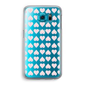 CaseCompany Ass 'n Titties: Samsung Galaxy S6 Transparant Hoesje