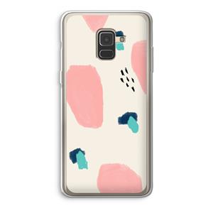 CaseCompany Monday Surprise: Samsung Galaxy A8 (2018) Transparant Hoesje