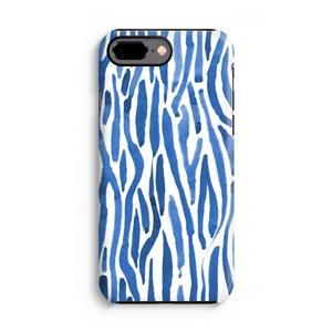 CaseCompany Blauwe nerven: iPhone 8 Plus Tough Case