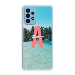 CaseCompany Pacific Dream: Samsung Galaxy A52 Transparant Hoesje