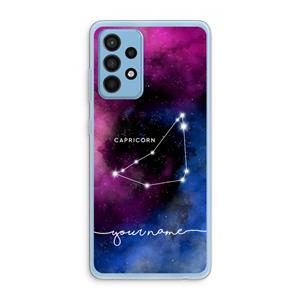 CaseCompany Sterrenbeeld - Donker: Samsung Galaxy A52 Transparant Hoesje
