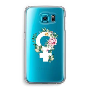 CaseCompany Venus: Samsung Galaxy S6 Transparant Hoesje