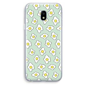 CaseCompany Spiegeleitjes: Samsung Galaxy J3 (2017) Transparant Hoesje