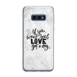 CaseCompany Partner in crime: Samsung Galaxy S10e Transparant Hoesje