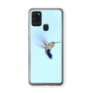 CaseCompany Kolibri: Samsung Galaxy A21s Transparant Hoesje
