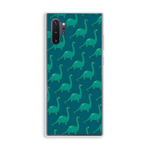 CaseCompany Diplodocus: Samsung Galaxy Note 10 Plus Transparant Hoesje