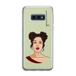 CaseCompany Pop-Art Creator: Samsung Galaxy S10e Transparant Hoesje