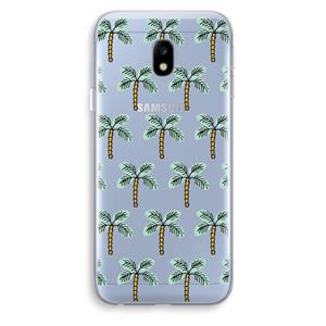 CaseCompany Paradise: Samsung Galaxy J3 (2017) Transparant Hoesje