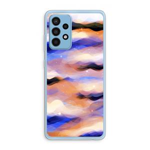 CaseCompany Donkere Wolken: Samsung Galaxy A52 Transparant Hoesje