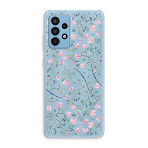 CaseCompany Sierlijke bloemen: Samsung Galaxy A52 Transparant Hoesje