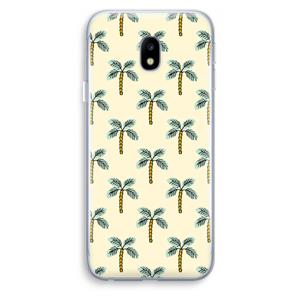 CaseCompany Paradise: Samsung Galaxy J3 (2017) Transparant Hoesje