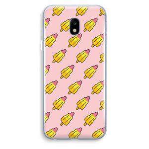 CaseCompany Waterijsjes: Samsung Galaxy J3 (2017) Transparant Hoesje