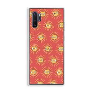 CaseCompany Zon: Samsung Galaxy Note 10 Plus Transparant Hoesje