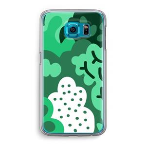 CaseCompany Bushes: Samsung Galaxy S6 Transparant Hoesje