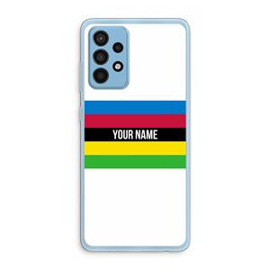 CaseCompany WK Wielrennen: Samsung Galaxy A52 Transparant Hoesje