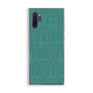 CaseCompany Swirls: Samsung Galaxy Note 10 Plus Transparant Hoesje