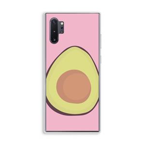 CaseCompany Avocado: Samsung Galaxy Note 10 Plus Transparant Hoesje