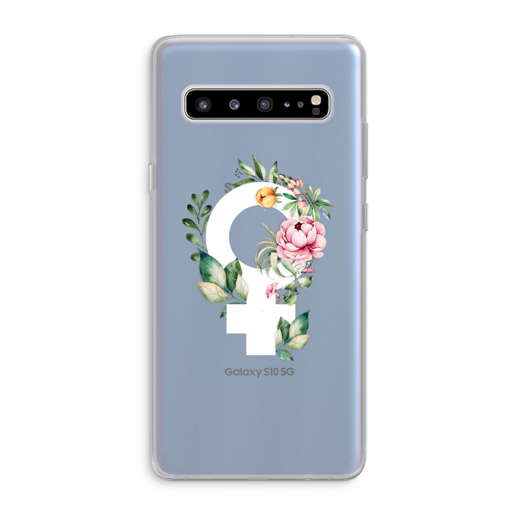 CaseCompany Venus: Samsung Galaxy S10 5G Transparant Hoesje