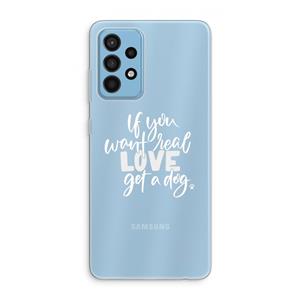 CaseCompany Partner in crime: Samsung Galaxy A52 Transparant Hoesje