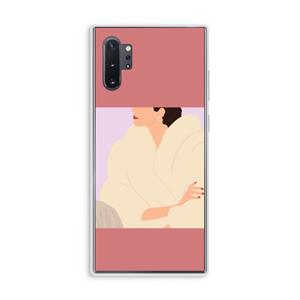 CaseCompany Cosy: Samsung Galaxy Note 10 Plus Transparant Hoesje