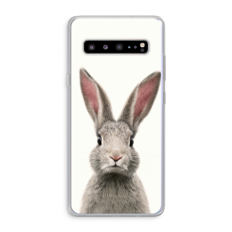 CaseCompany Daisy: Samsung Galaxy S10 5G Transparant Hoesje