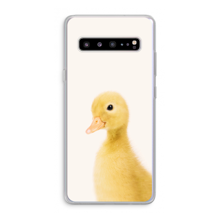 CaseCompany Duke: Samsung Galaxy S10 5G Transparant Hoesje
