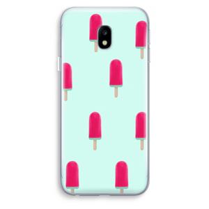CaseCompany Waterijsje: Samsung Galaxy J3 (2017) Transparant Hoesje