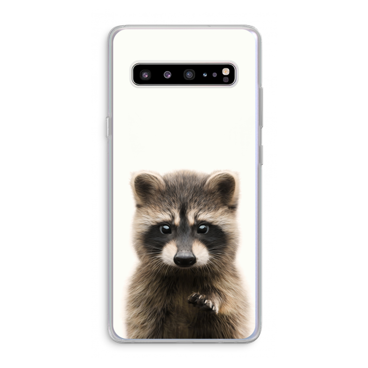 CaseCompany Rocco: Samsung Galaxy S10 5G Transparant Hoesje