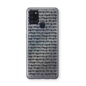 CaseCompany Crazy shapes: Samsung Galaxy A21s Transparant Hoesje