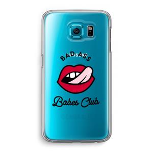 CaseCompany Badass Babes Club: Samsung Galaxy S6 Transparant Hoesje