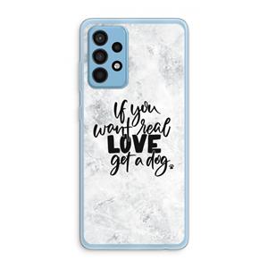CaseCompany Partner in crime: Samsung Galaxy A52 Transparant Hoesje