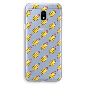 CaseCompany Waterijsjes: Samsung Galaxy J3 (2017) Transparant Hoesje