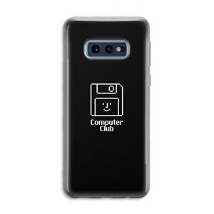 CaseCompany Hello: Samsung Galaxy S10e Transparant Hoesje