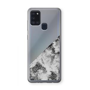 CaseCompany Onweer: Samsung Galaxy A21s Transparant Hoesje