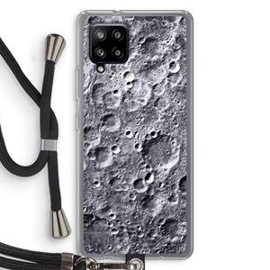 CaseCompany Maanlandschap: Samsung Galaxy A42 5G Transparant Hoesje met koord
