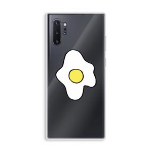 CaseCompany Spiegelei: Samsung Galaxy Note 10 Plus Transparant Hoesje