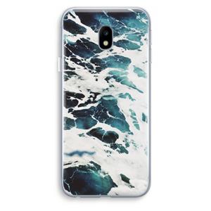 CaseCompany Golven: Samsung Galaxy J3 (2017) Transparant Hoesje