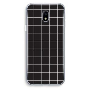 CaseCompany Rooster 2: Samsung Galaxy J3 (2017) Transparant Hoesje