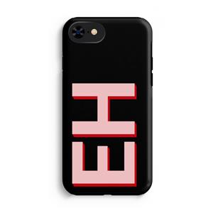 CaseCompany Monogram: iPhone SE 2020 Tough Case