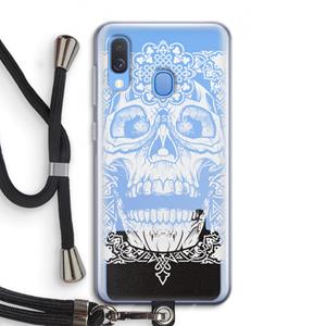 CaseCompany Seek & Destroy: Samsung Galaxy A40 Transparant Hoesje met koord