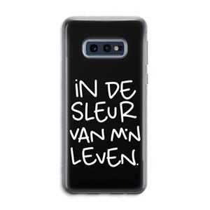 CaseCompany De Sleur: Samsung Galaxy S10e Transparant Hoesje