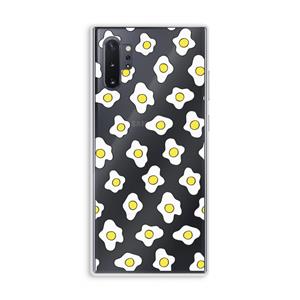 CaseCompany Spiegeleitjes: Samsung Galaxy Note 10 Plus Transparant Hoesje