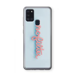 CaseCompany nofilter: Samsung Galaxy A21s Transparant Hoesje