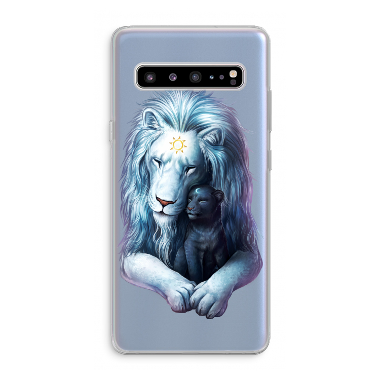 CaseCompany Child Of Light: Samsung Galaxy S10 5G Transparant Hoesje