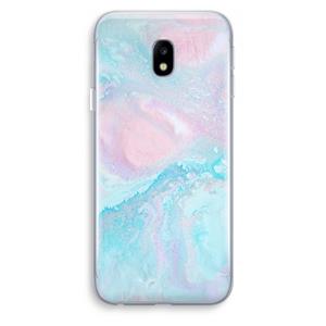 CaseCompany Fantasie pastel: Samsung Galaxy J3 (2017) Transparant Hoesje
